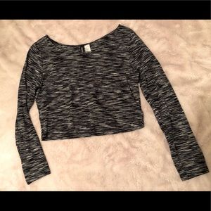 Long Sleeve Crop Top